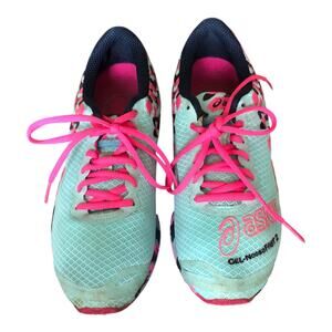 Asics Gel Noosa Fast 2 Athletic Sneakers T459N Running Shoes Women's Size 8